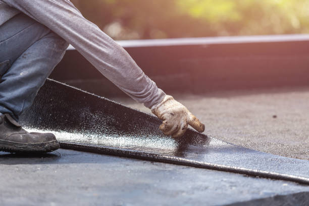 Professional Exterior Waterproofing technician working in Stamping Ground, KY